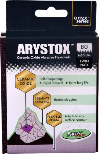 Axus Arystox Flexi Sanding Pad 80 Grit