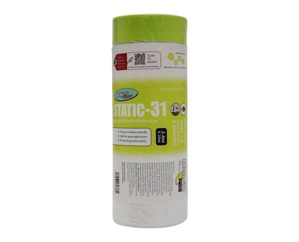 Axus Static-31 Pre-taped Masking Film