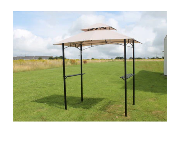 Gazebo, BBQ, & Charcoal Bundle Deal