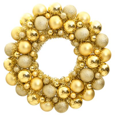 Bauble Wreath Gold