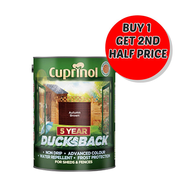 Cuprinol Ducksback Autumn Brown 5lt