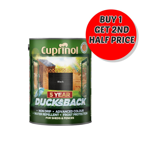 Cuprinol Ducksback Black 5lt