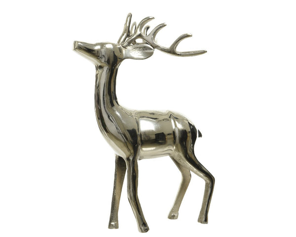 Deer in Nickel Polish 45cm