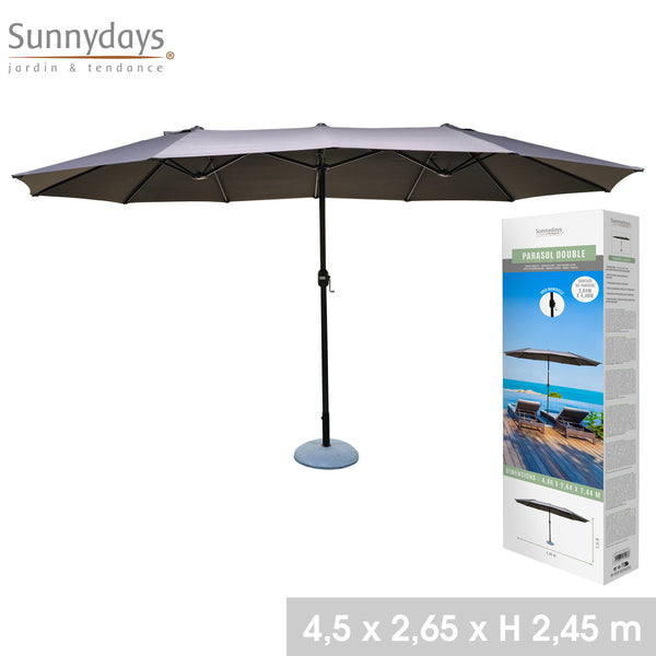 4.46m Double Parasol