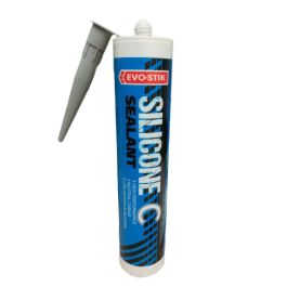 Evo-Stik Silicone C Sealant 310ml Grey
