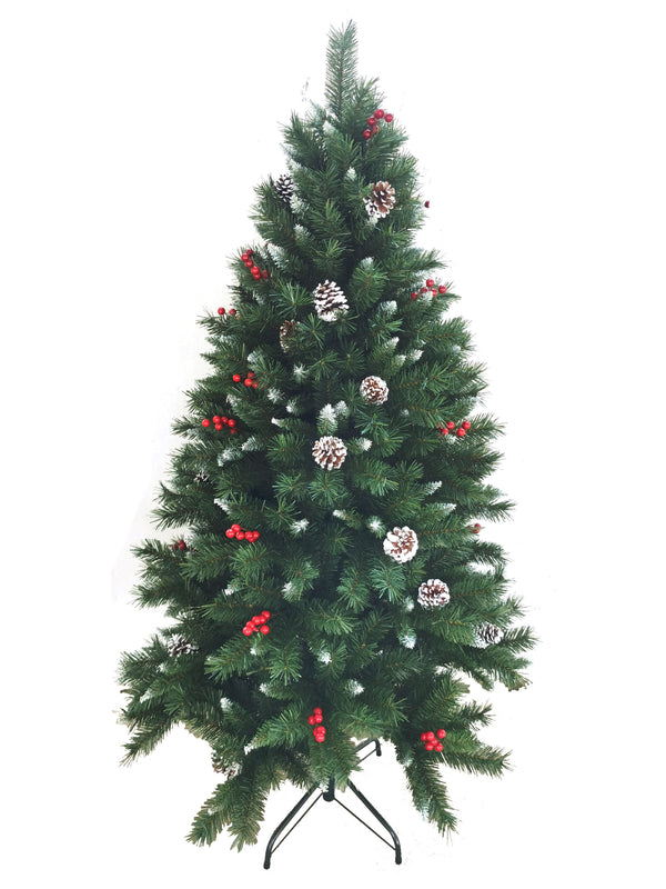 7.5ft Colorado Red Berry Christmas Tree