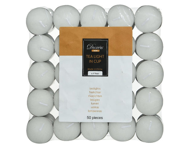 Tealight Wax Candles 50 Pack