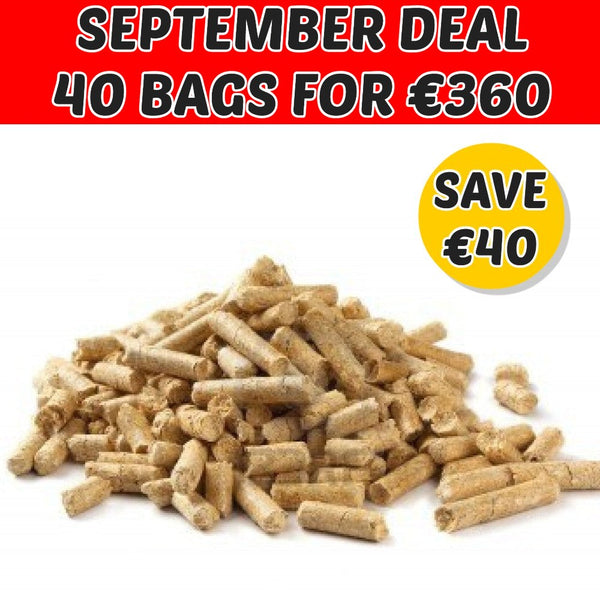 Wood Pellets 15kg (40 Bags) (FREE LOCAL DELIVERY)