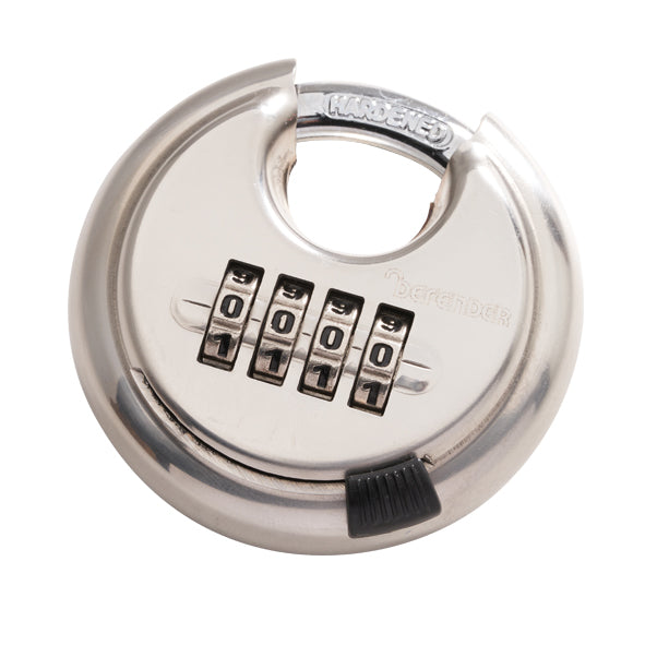 Defender 70mm Diskus Combination Padlock