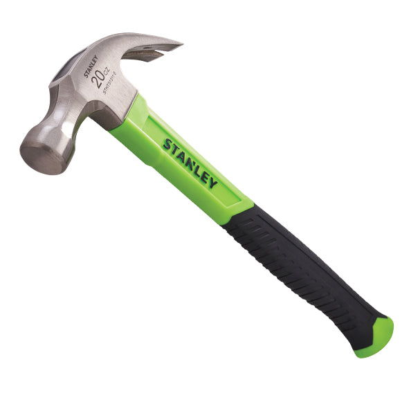 Stanley 567g (20oz) Hi-Vis Claw Hammer