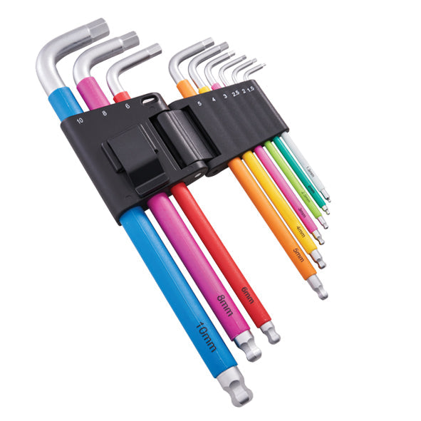 Faithfull 9 Piece Hex Key Set