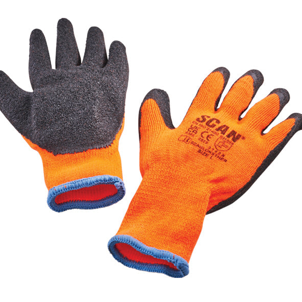 Scan Thermal Latex Gloves (3 Pairs)