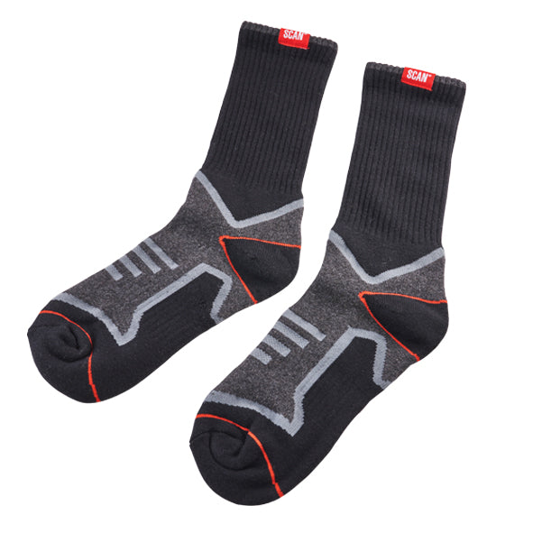 Scan Work Socks Twin Pack