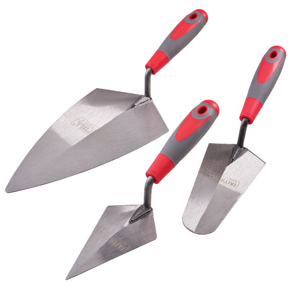 Faithfull 3 Piece Trowel Set