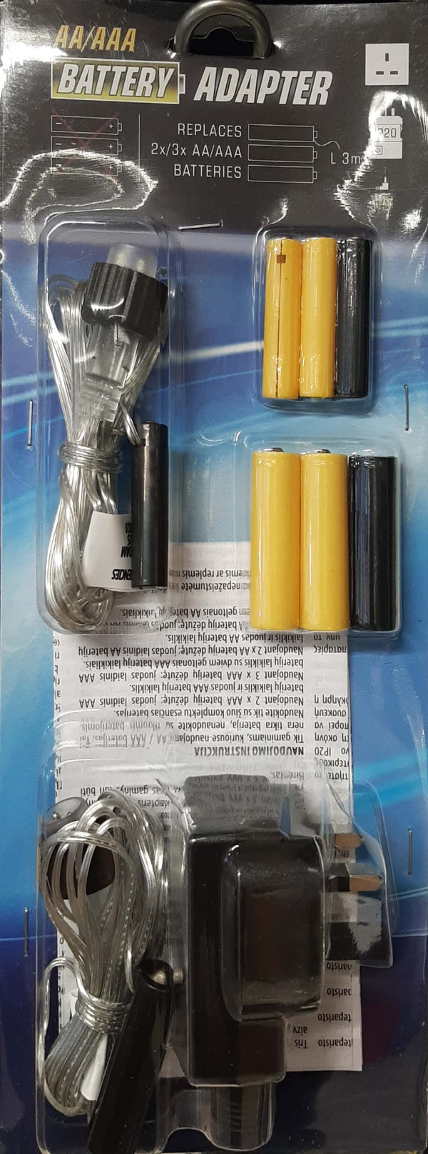 AA and AAA Battery Adaptor