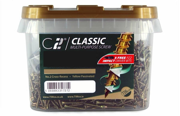 Classic 4x40mm Multipurpose Screw Tub