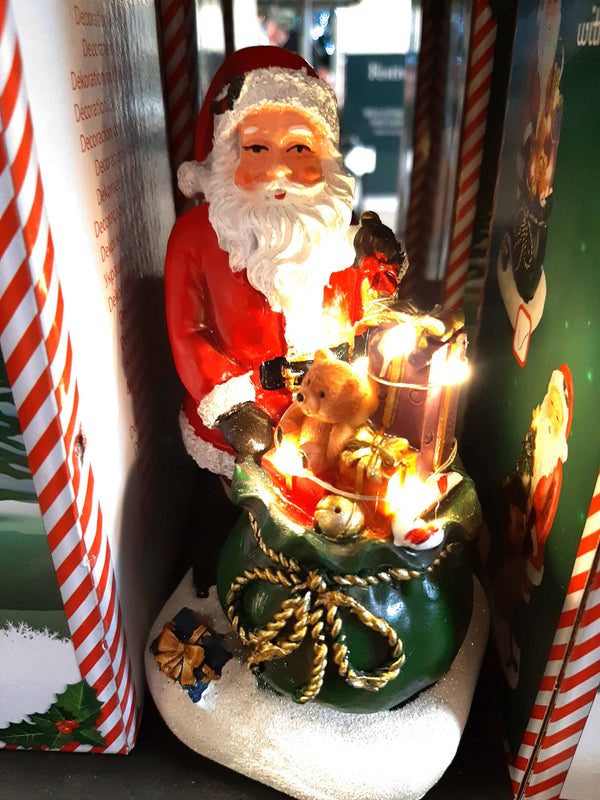 14cm LED Santa