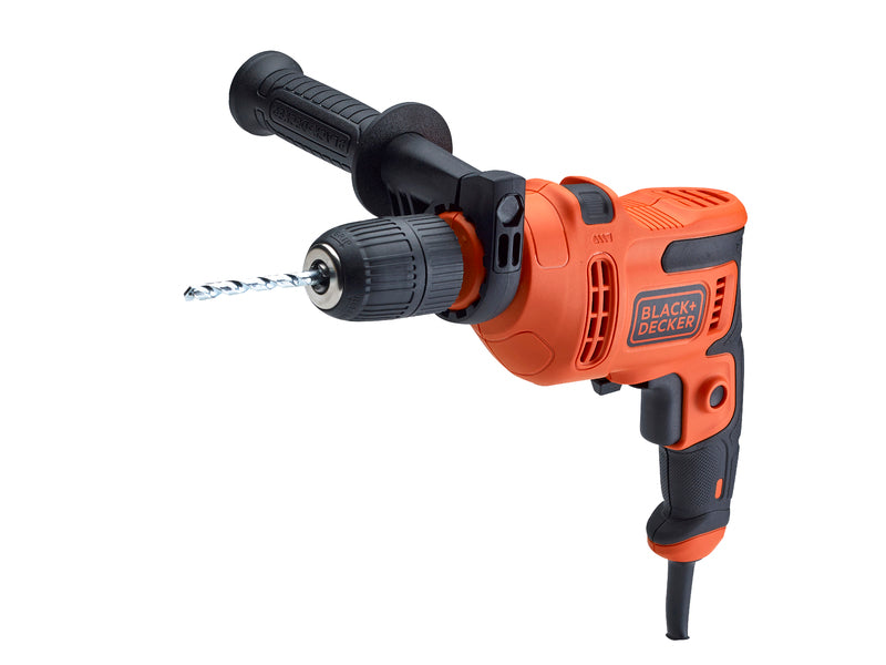 BEH710K 710W Hammer Drill with carrying case Black+Decker